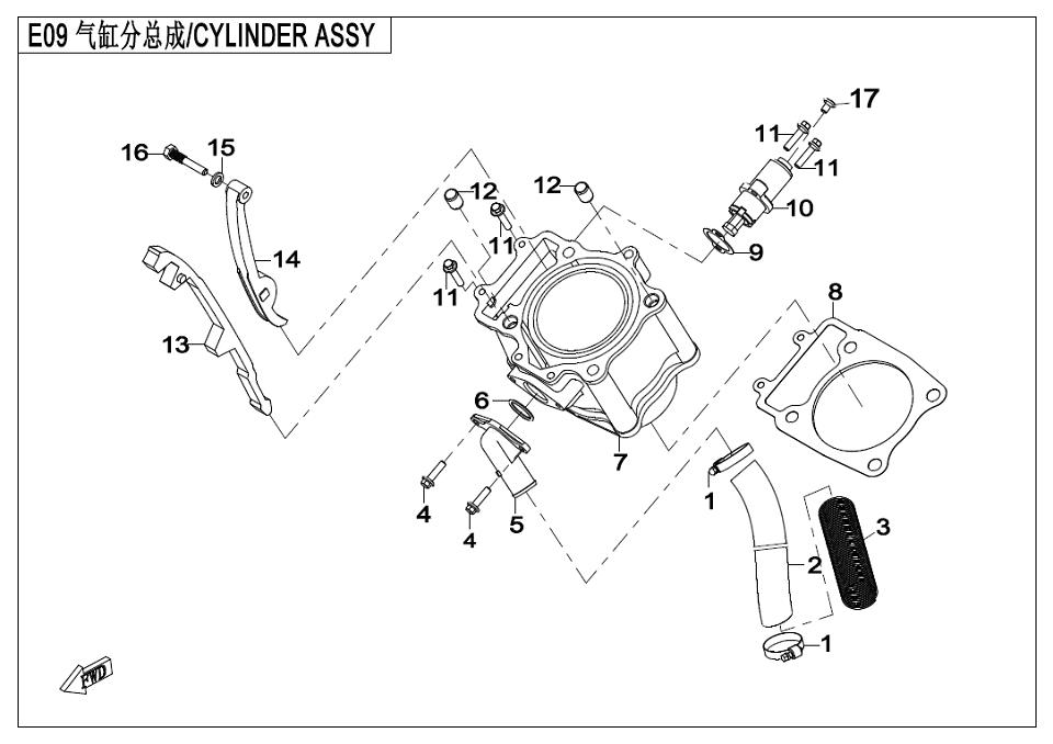 E09 - CYLINDER BODY
