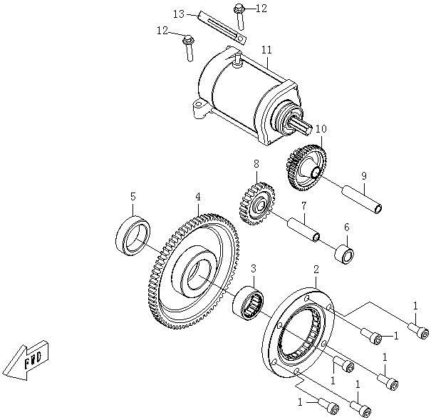 E23 - STARTING MOTOR