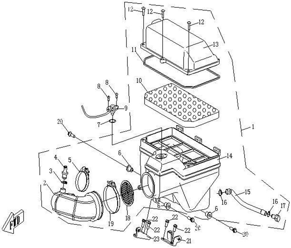 F27 - AIR FILTER ASSY