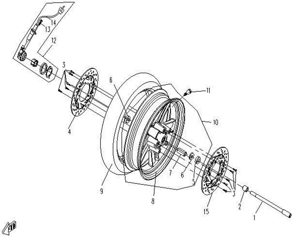 F09 - FRONT WHEEL