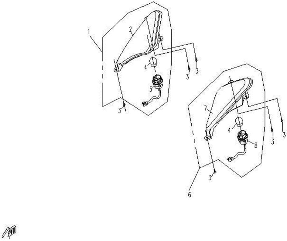 F15 - FRONT TURN LIGHT