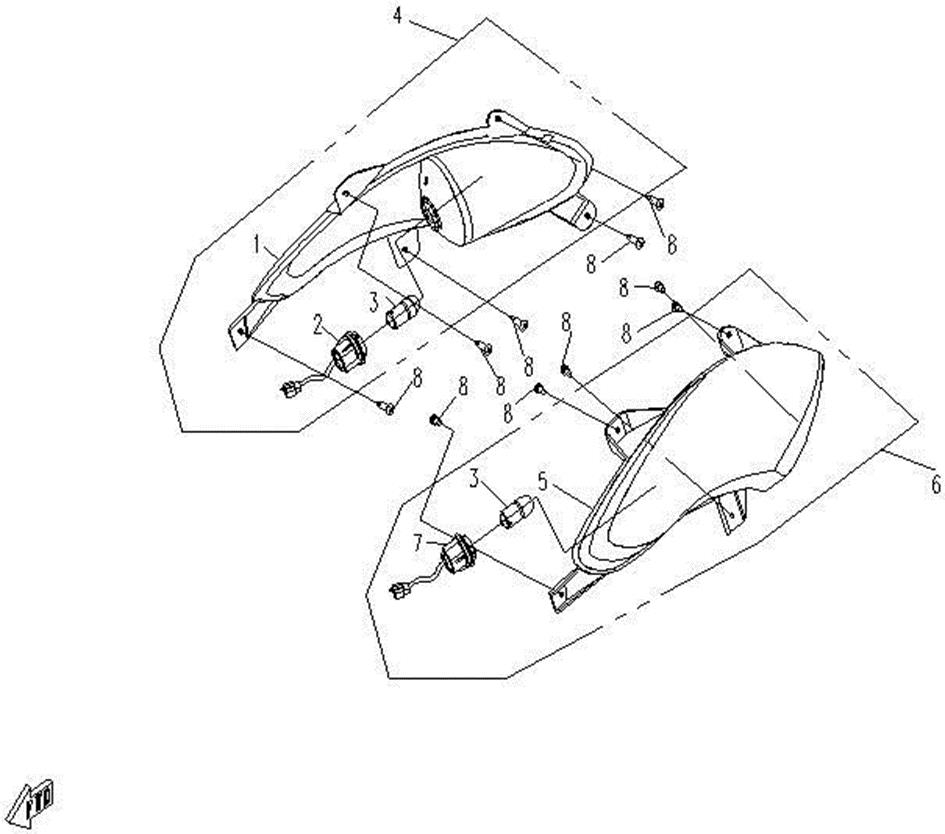 F17 - REAR TURN LIGHT