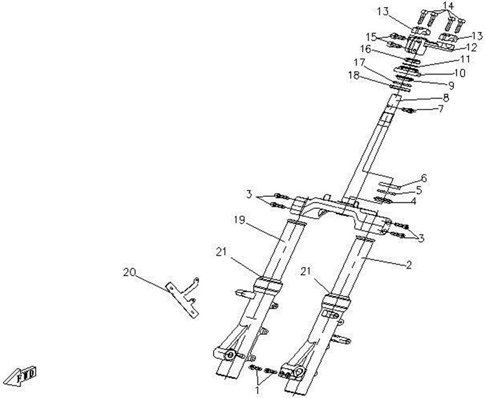 F08 - FRONT SUSPENSION COMP