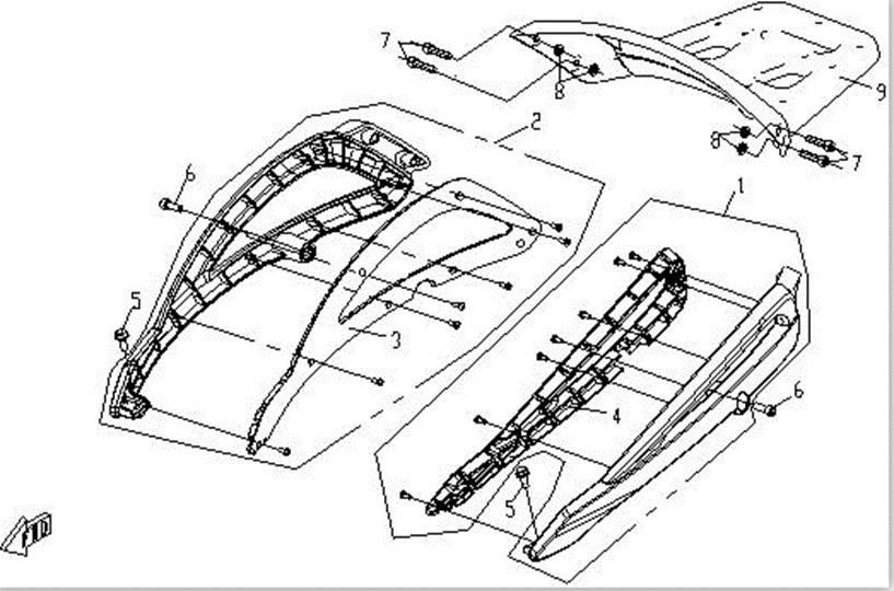 F25 - REAR ARMREST