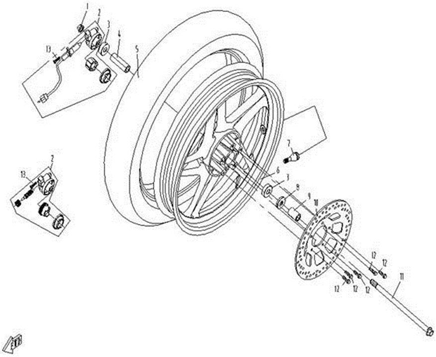 F08 - FRONT WHEEL