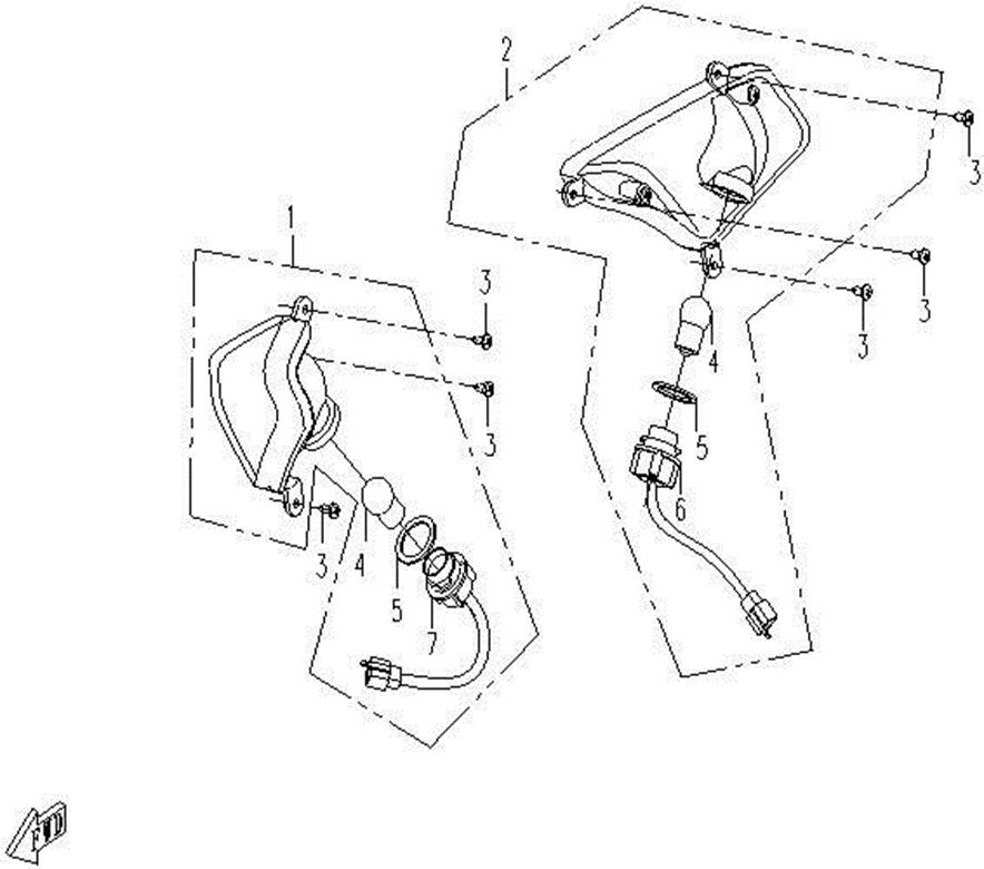 F15 - FRONT TURN LIGHT