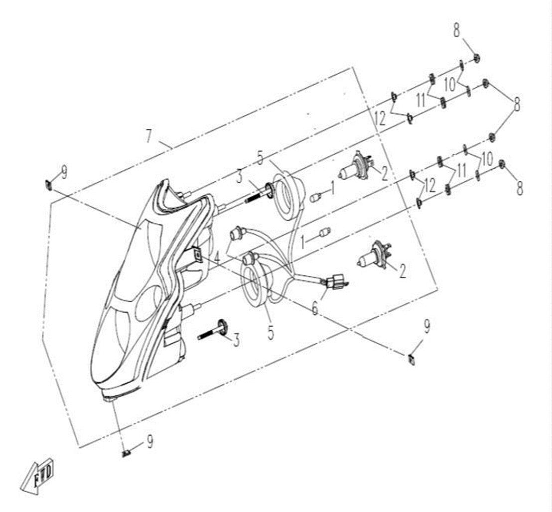 F01 - HEADLIGHT