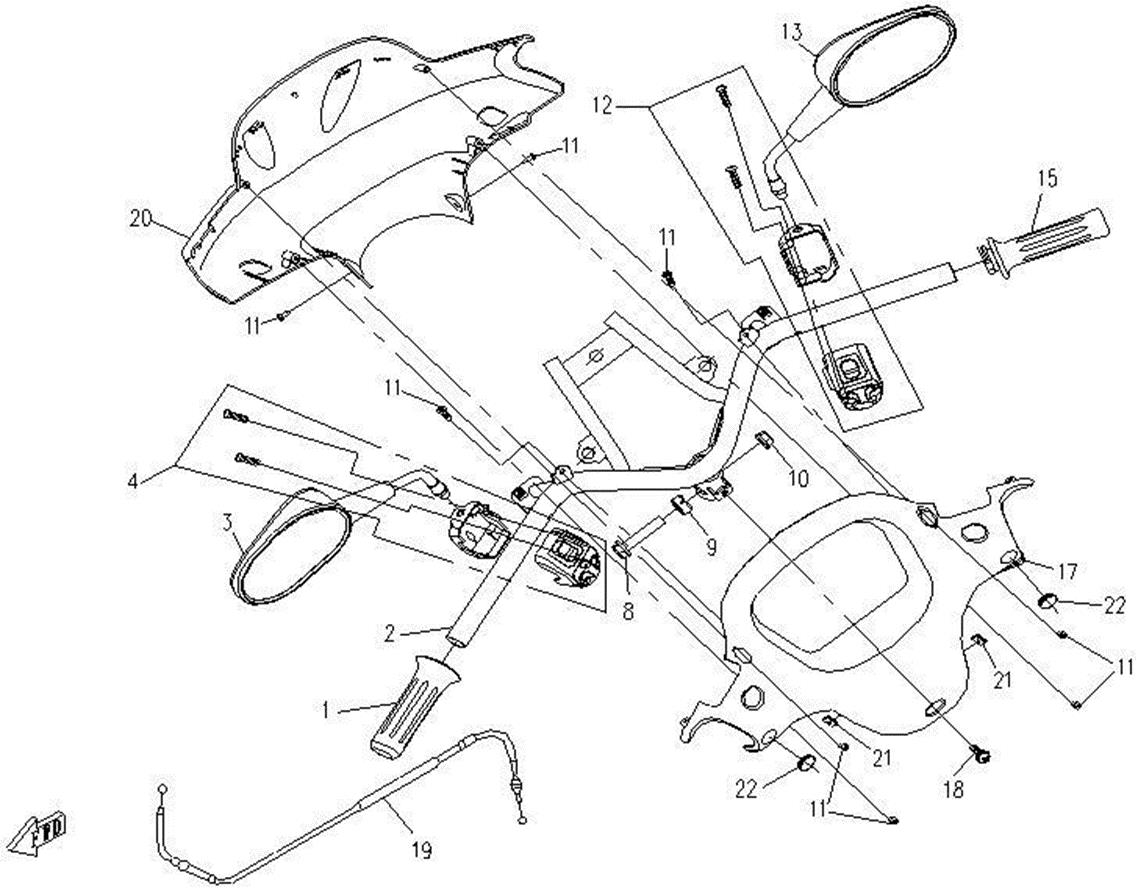 F03 - HANDLEBAR