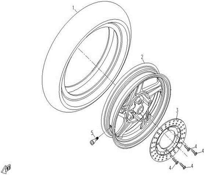 F09 - REAR WHEEL