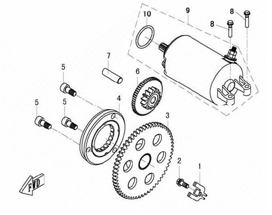 E09 - STARTING MOTOR