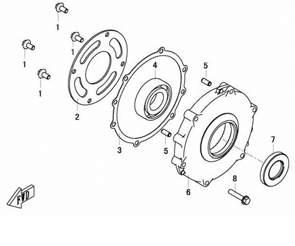 E05-1 - CLUTCH COVER