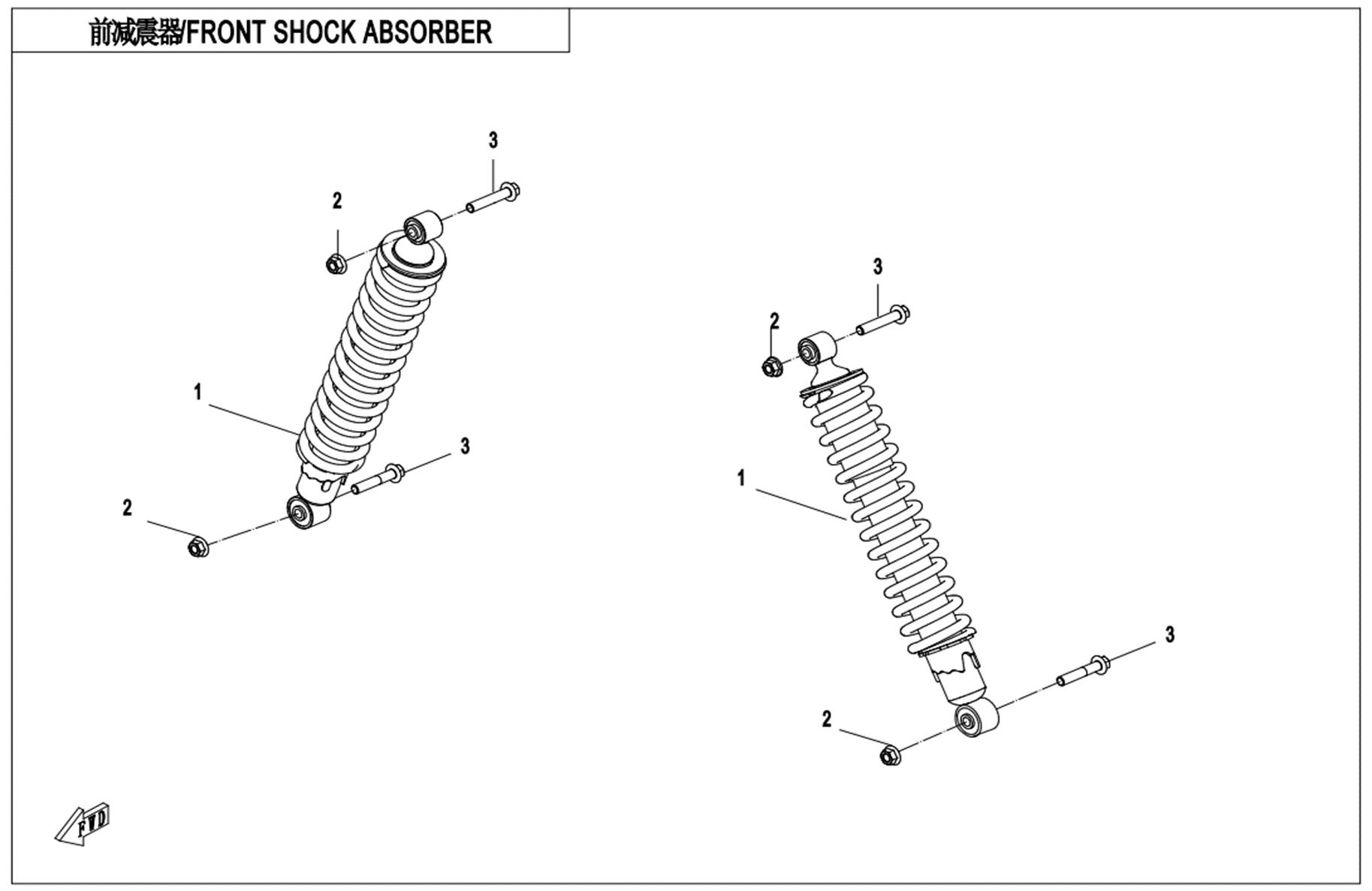 F05-2-A - FRONT SHOCK ABSORBER-OIL
