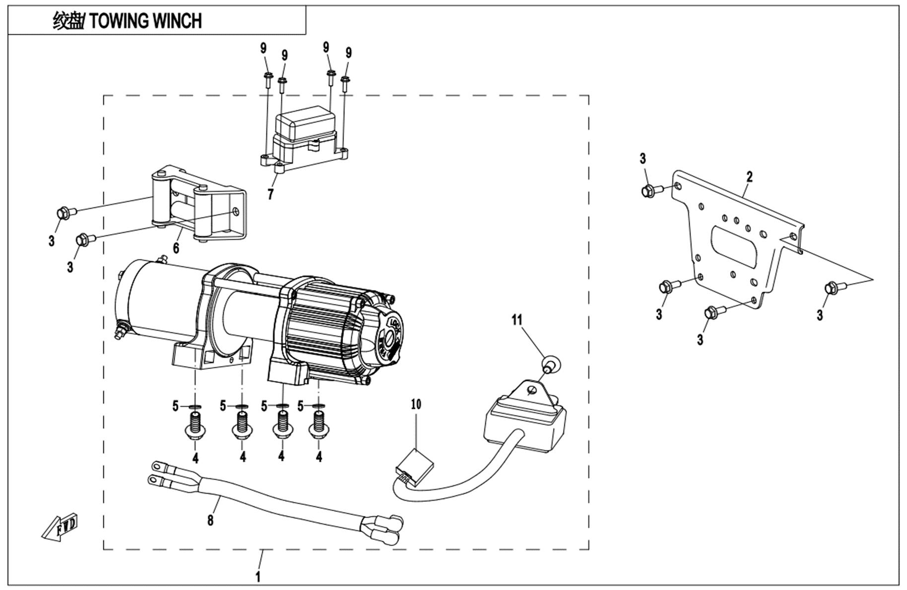 F15-2 - TOWING WINCH