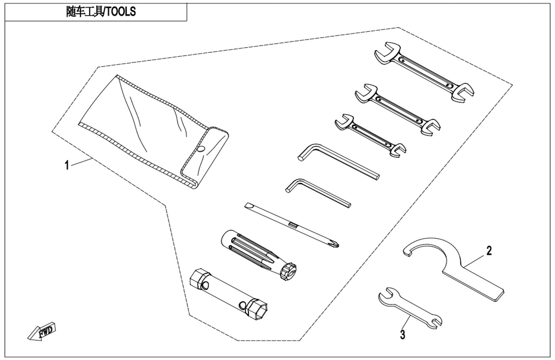 F20-A - TOOLS(STANDARD)