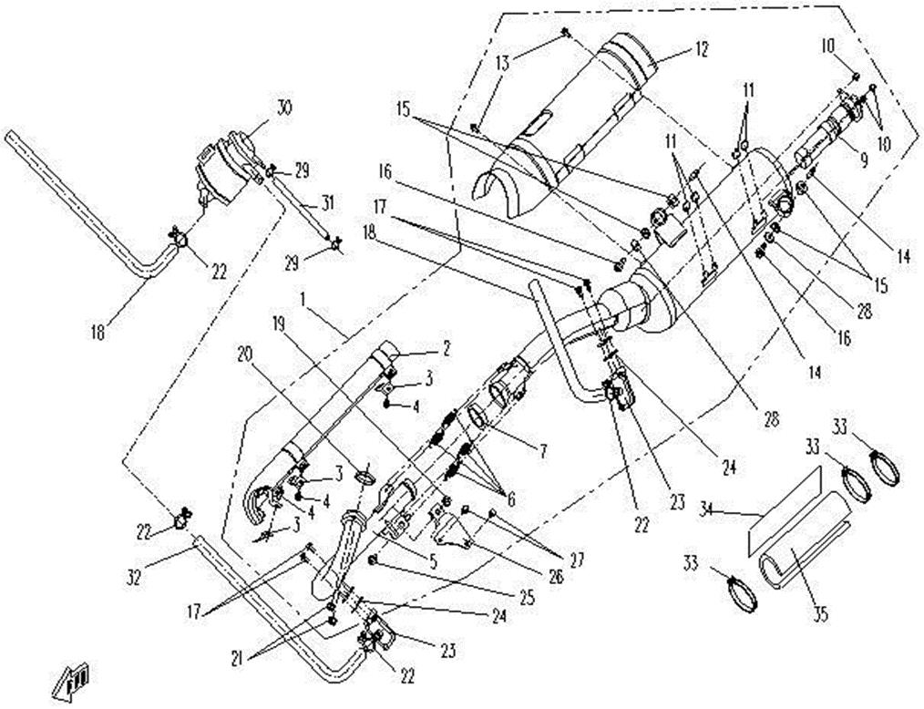 F14 - MUFFLER