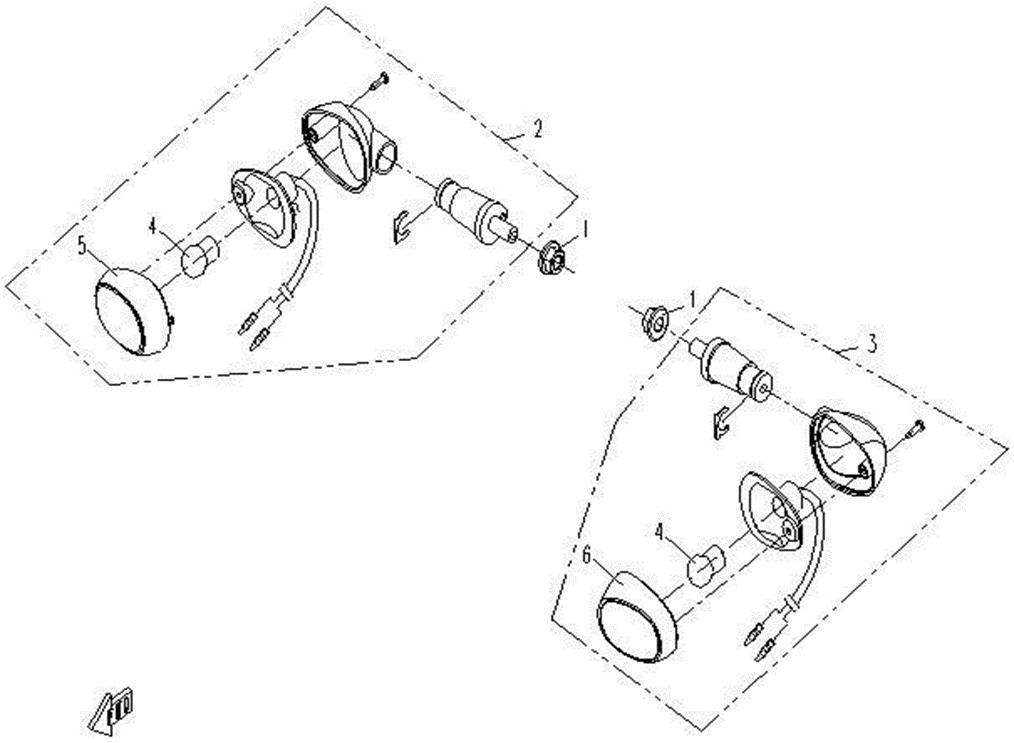 F17 - REAR TURN LIGHT