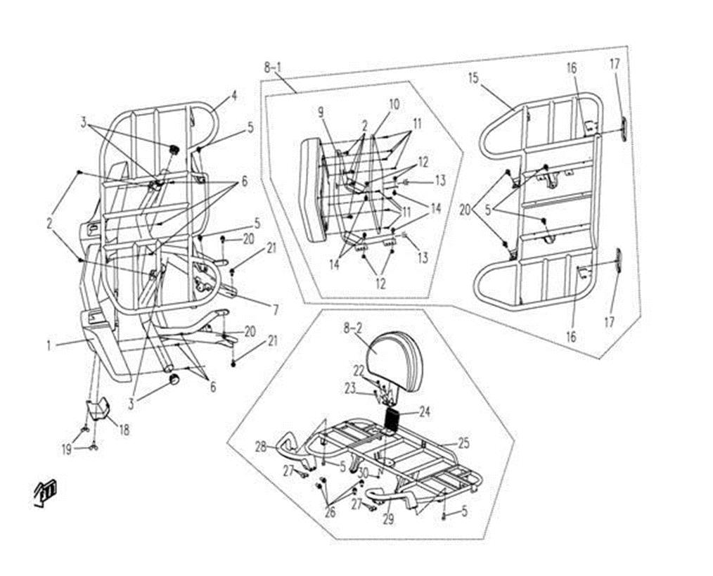 F23-2 - RACK&BUMPER