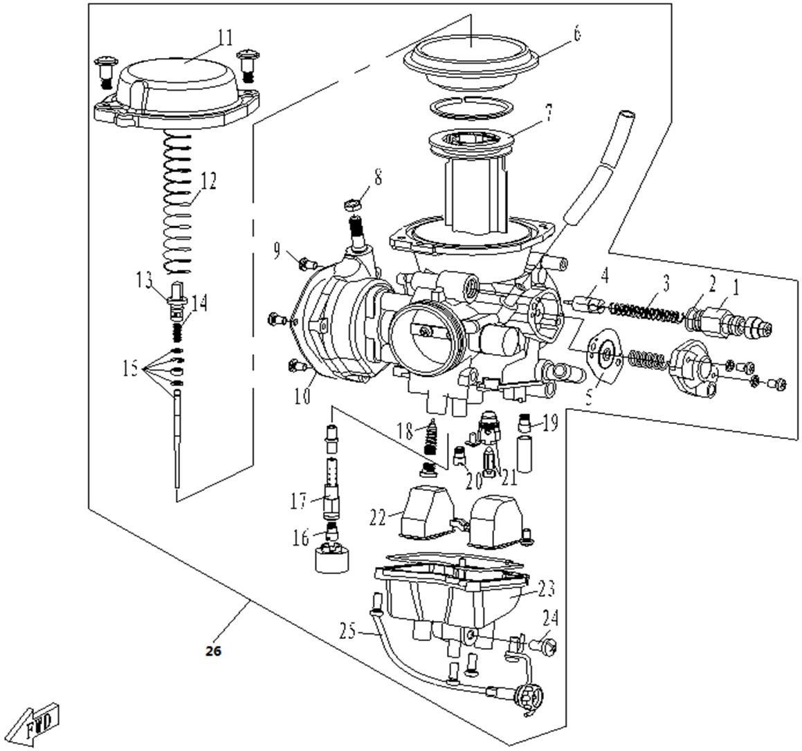 E26 - CARBURETOR