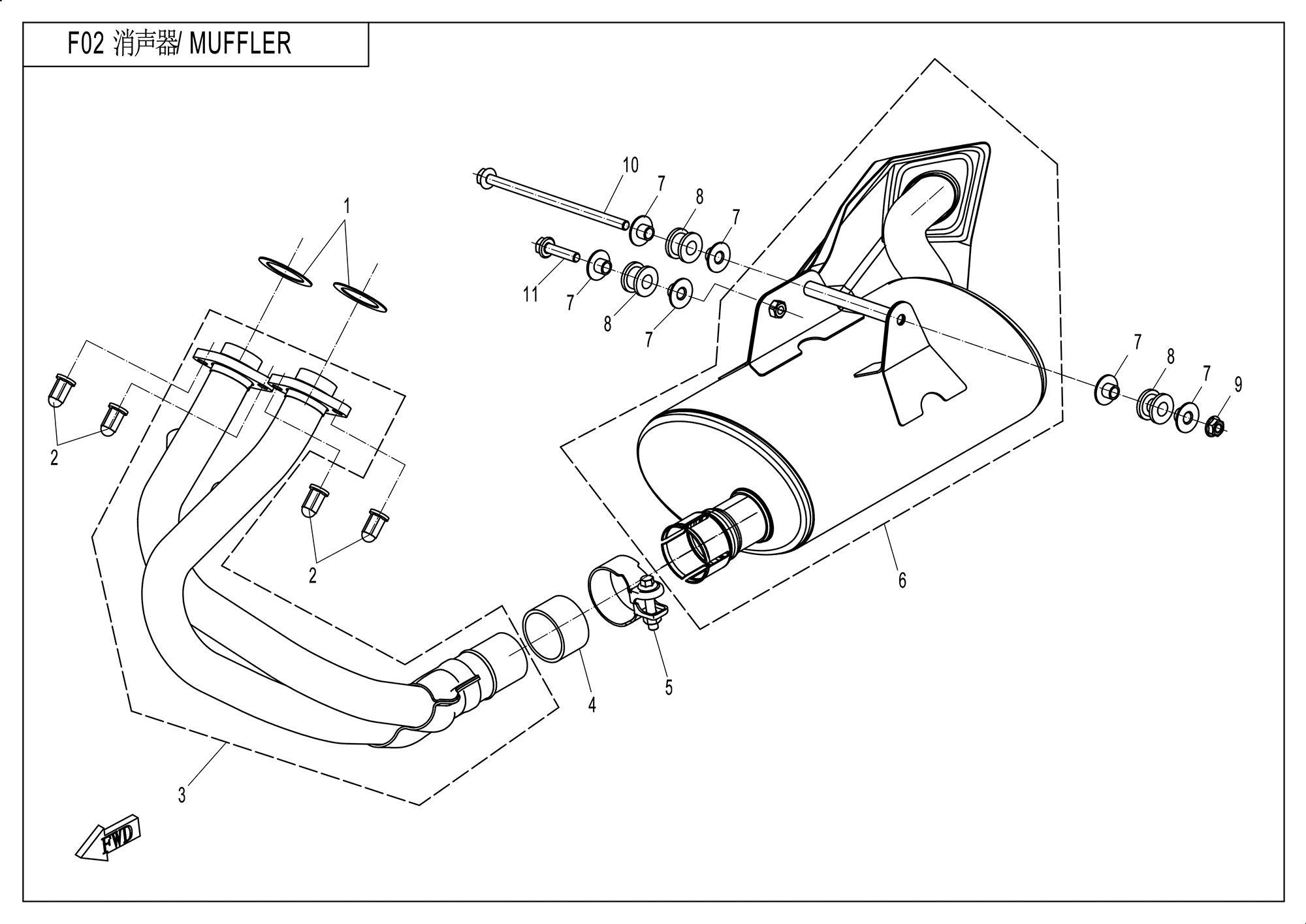 F02 - MUFFLER