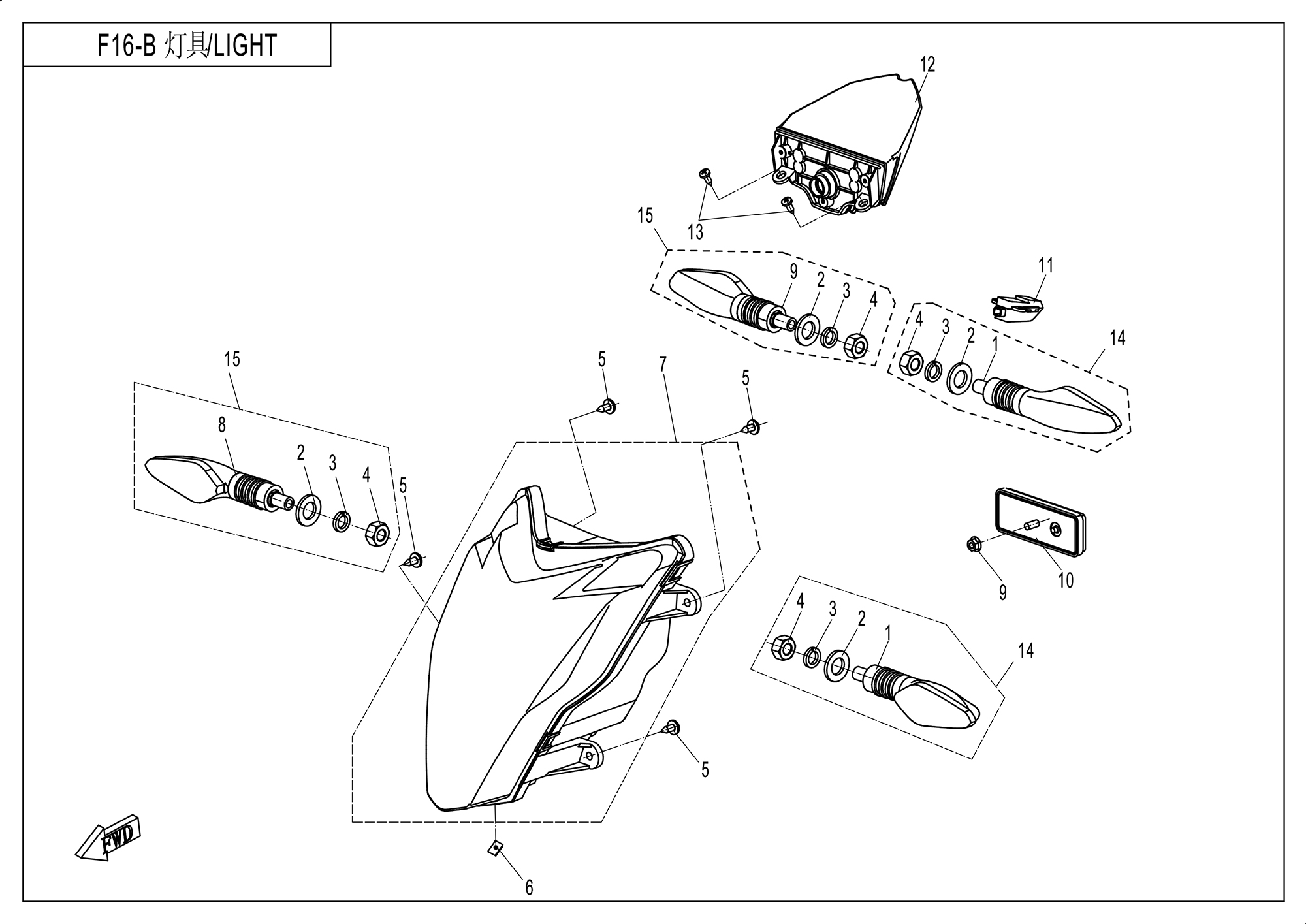 F16-B - LIGHTS(LED)