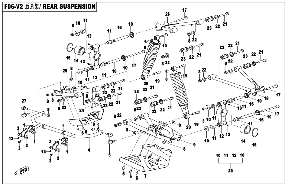 F06-V2 - REAR SUSPENSION