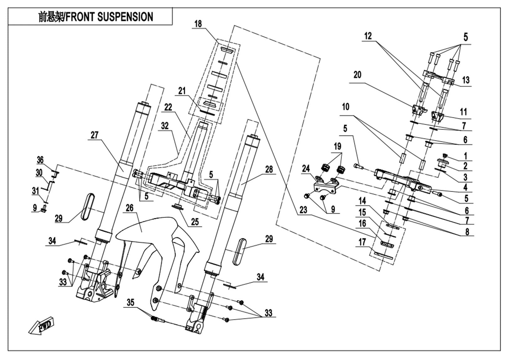 F05 - FRONT SUSPENSION