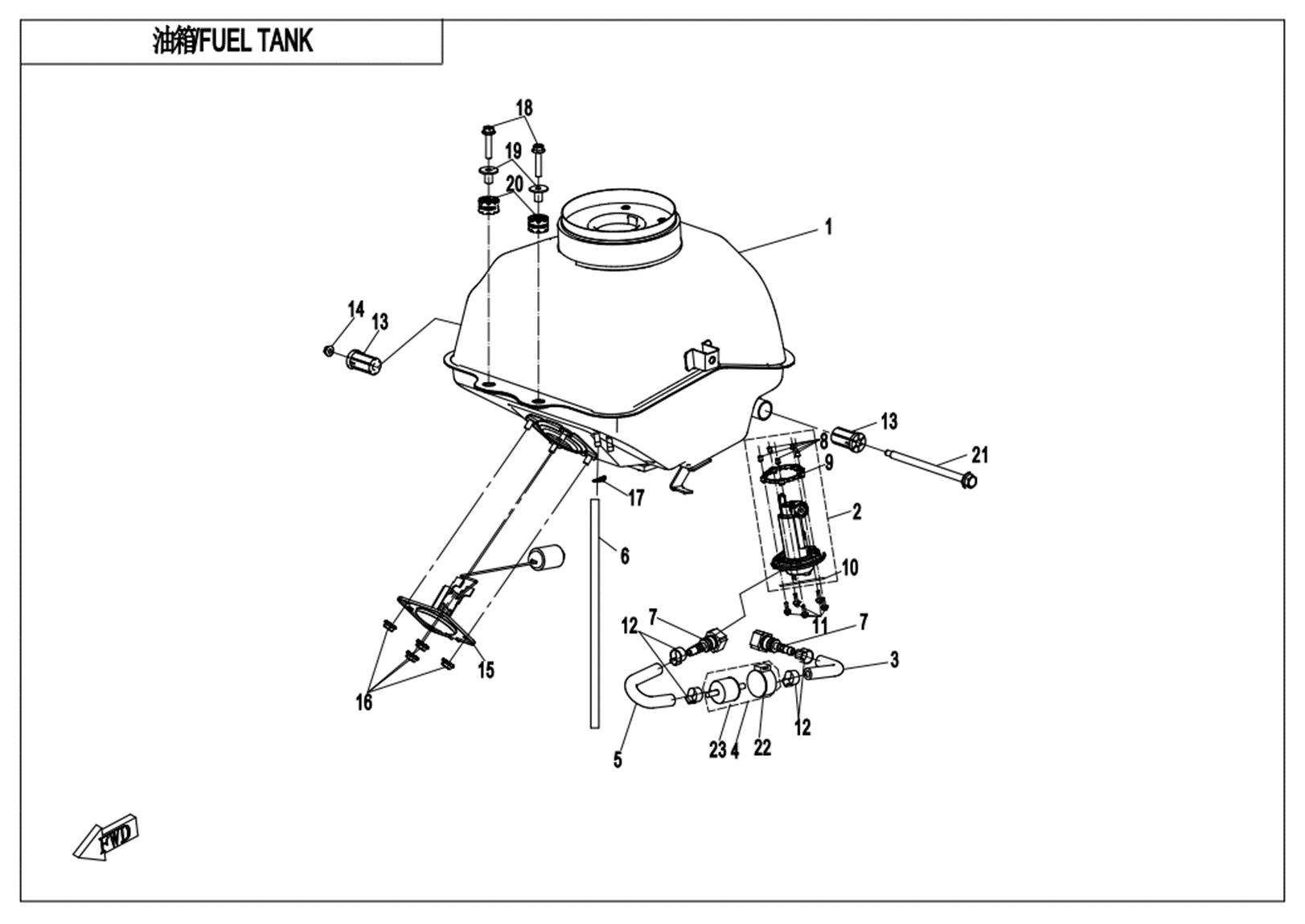 F12 - FUEL TANK