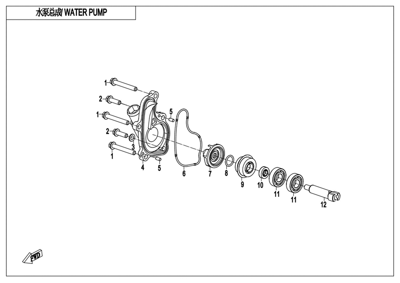 E08 - WATER PUMP