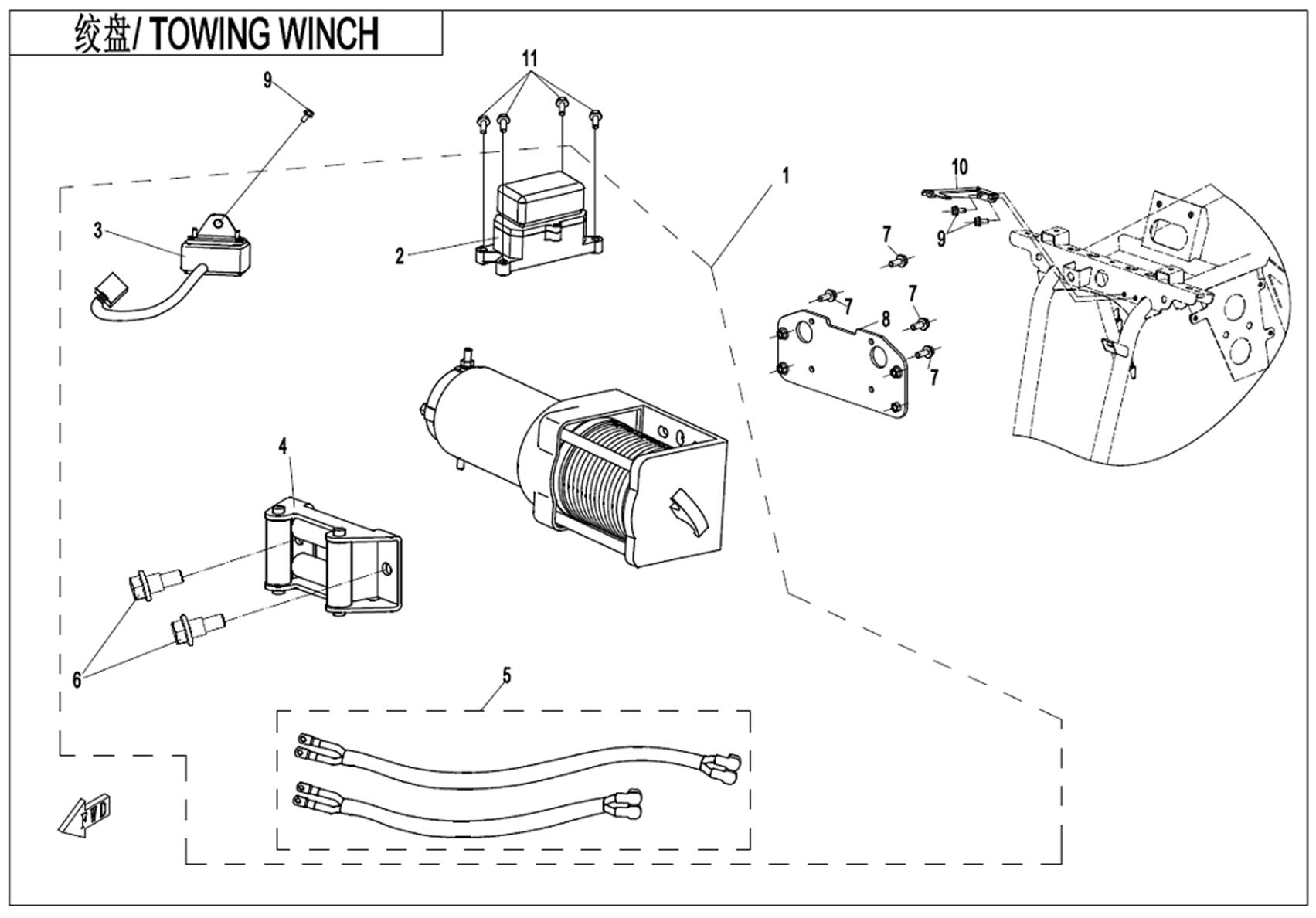 F15-2 - TOWING WINCH