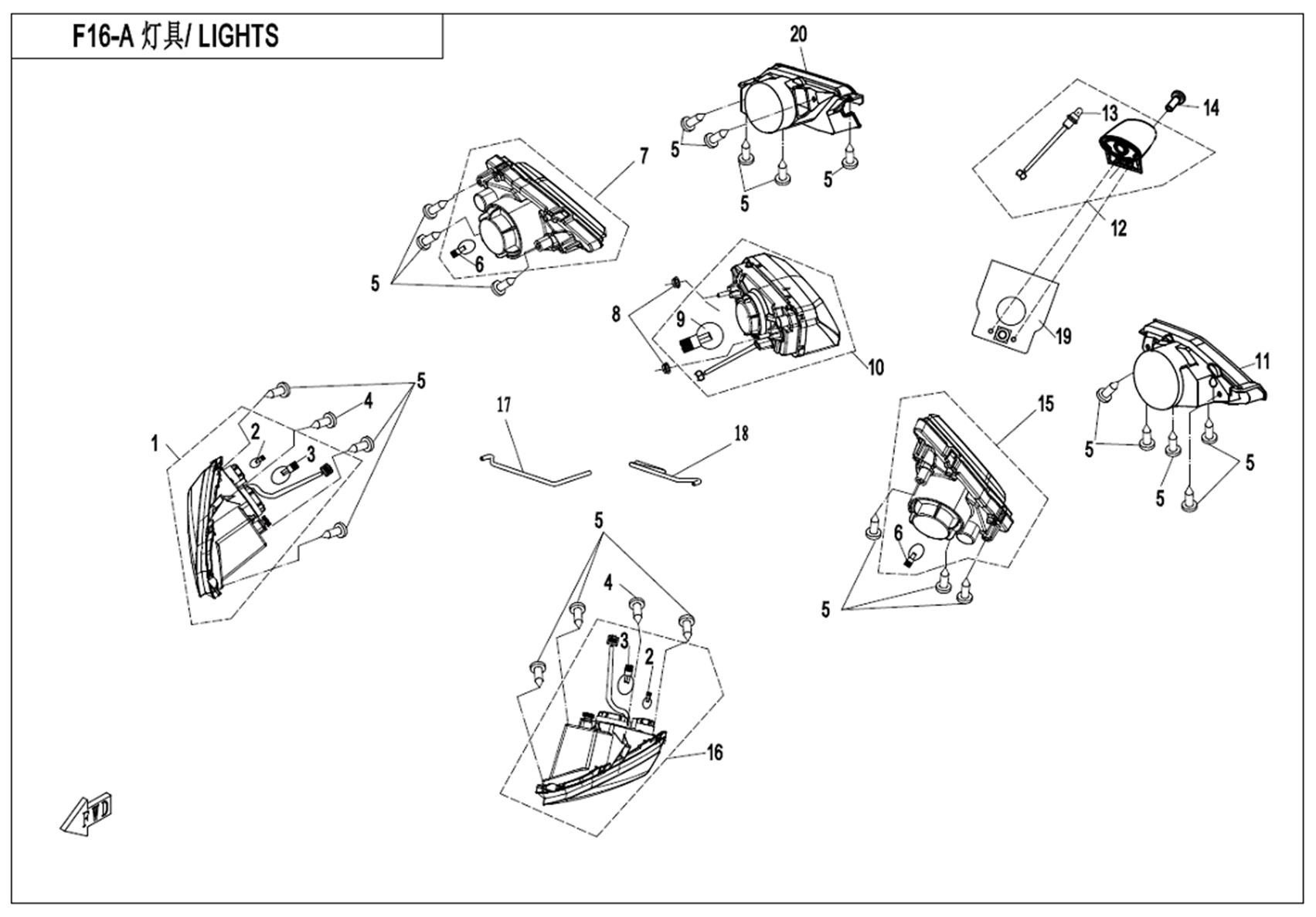 F16-A - LIGHTS