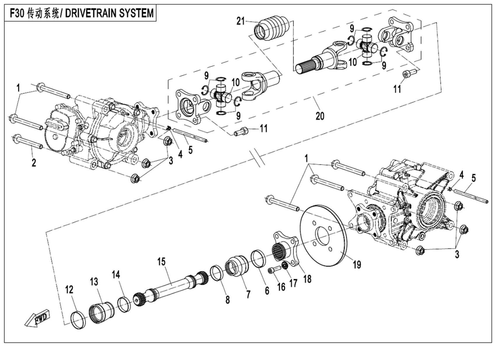 F30 - DRIVETRAIN SYSTEM