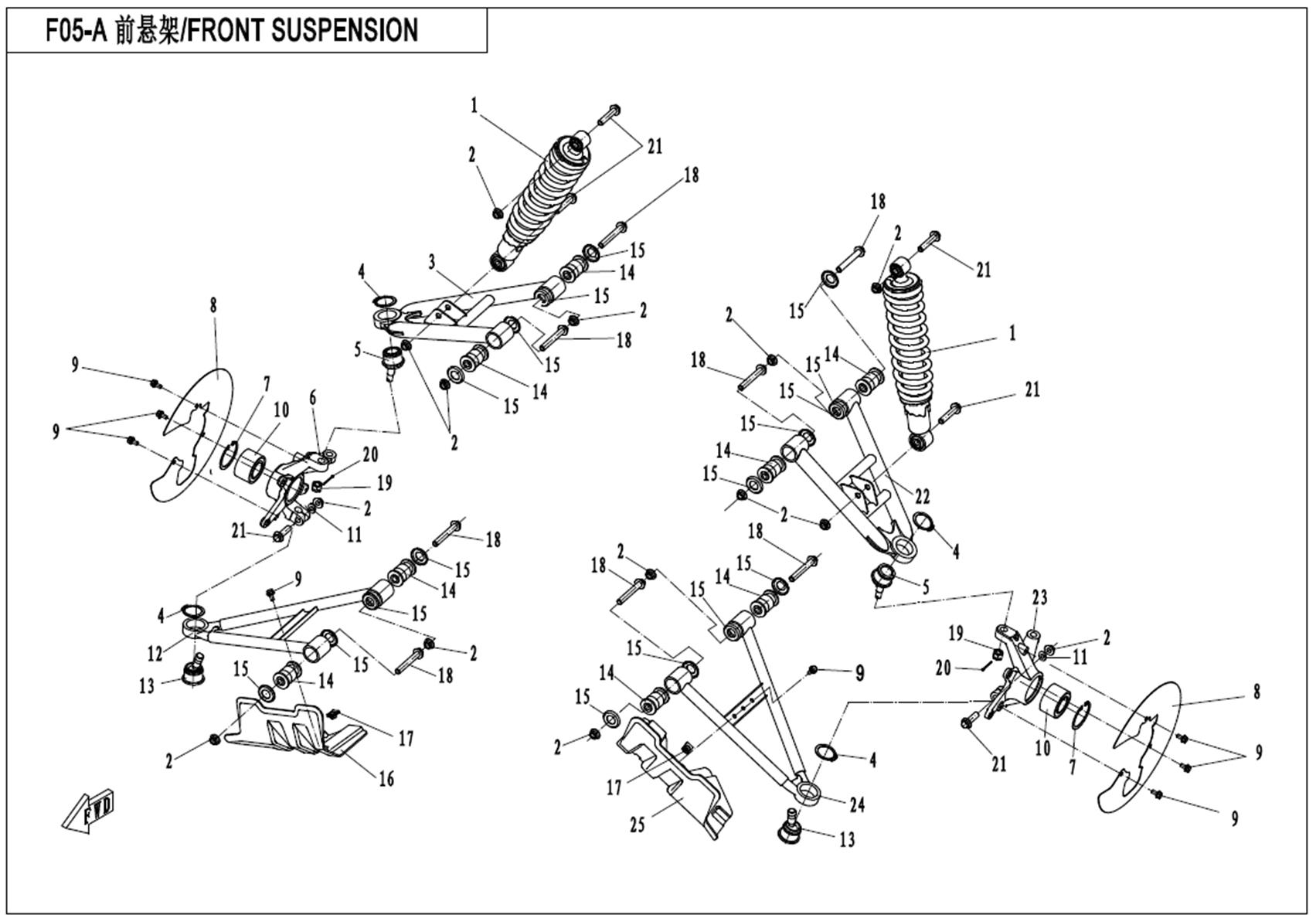 F05-A - FRONT SUSPENSION