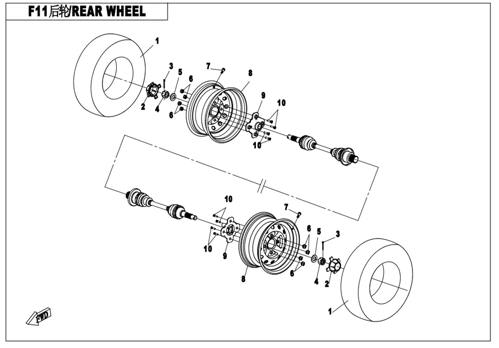 F11 - REAR WHEEL