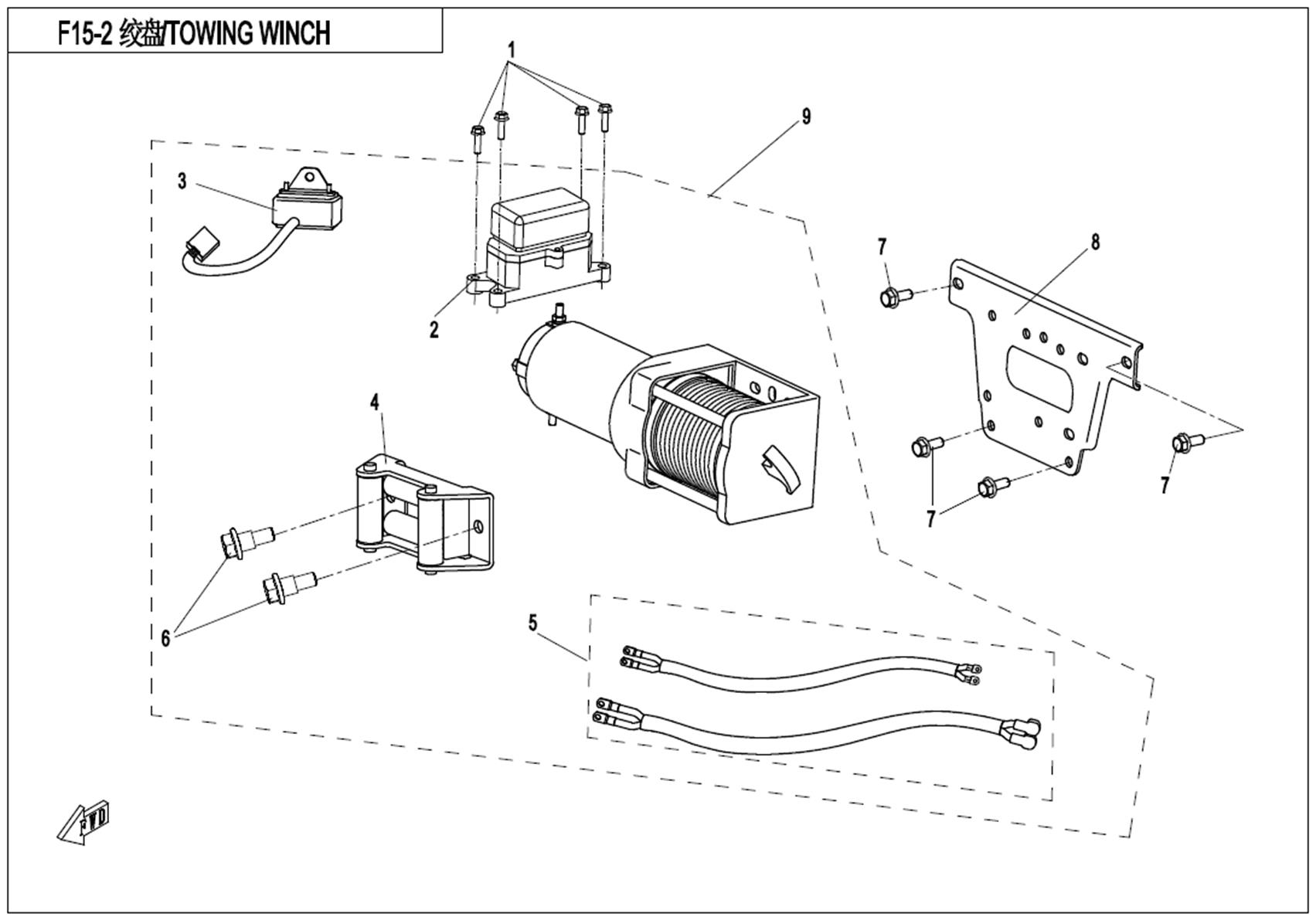 F15-2 - TOWING WINCH