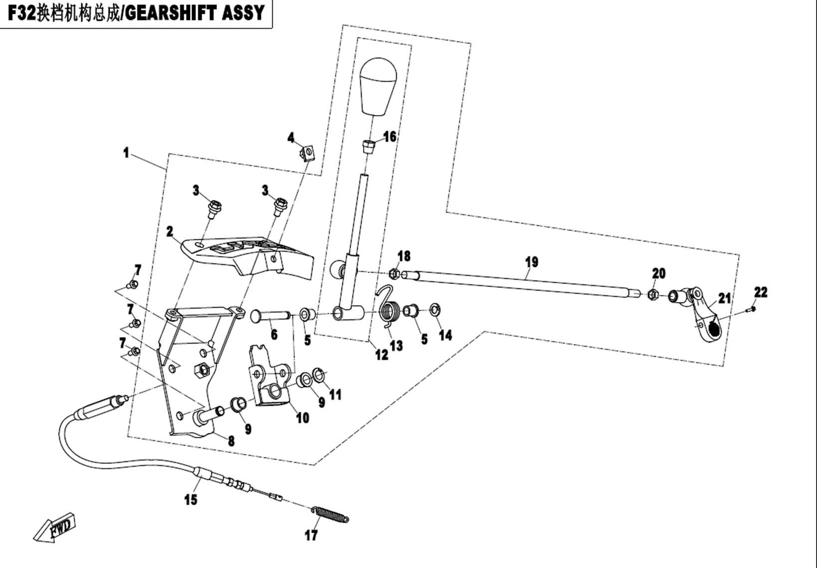 F32 - GEAR SHIFTING