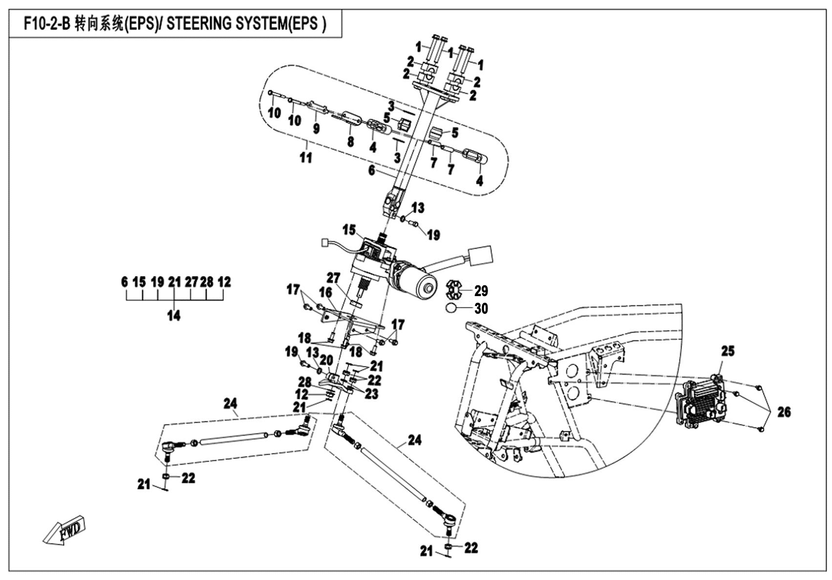F10-2-B - STEERING SYSTEM(EPS)
