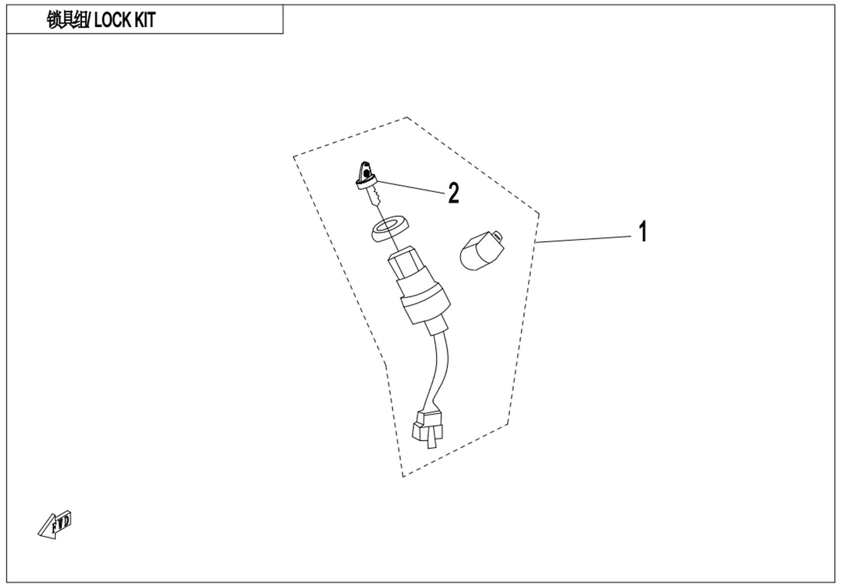 F01 - LOCK KIT