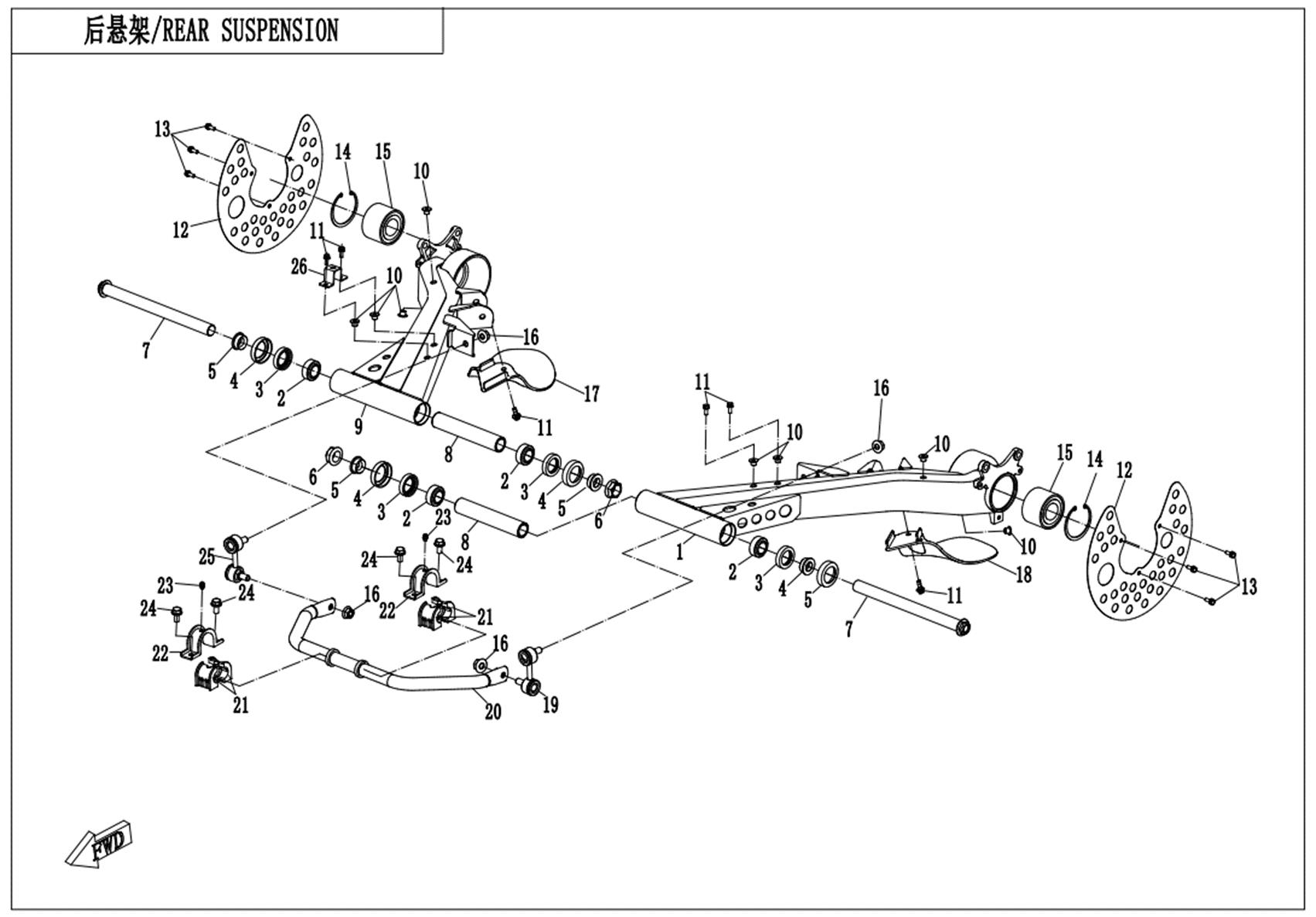F06-1 - REAR SUSPENSION