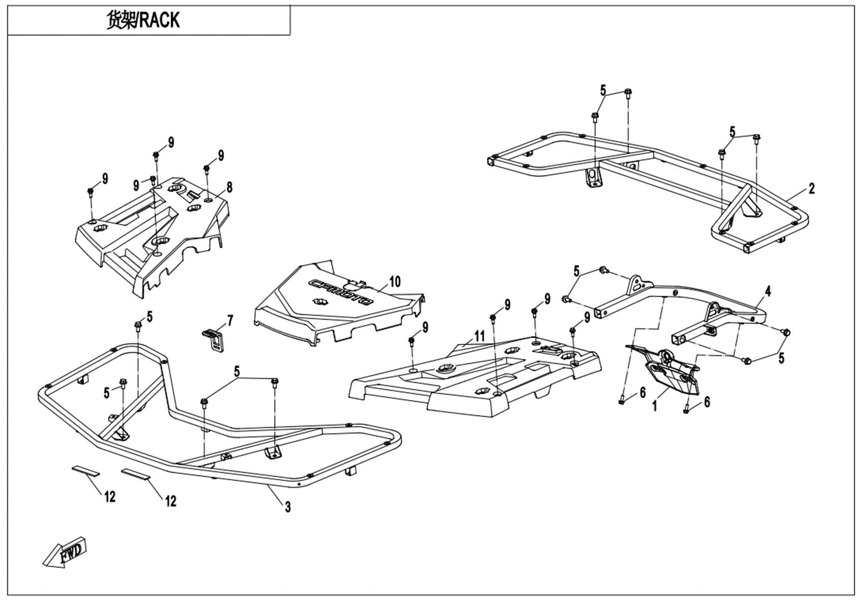 F14-A - RACK(STANDARD)