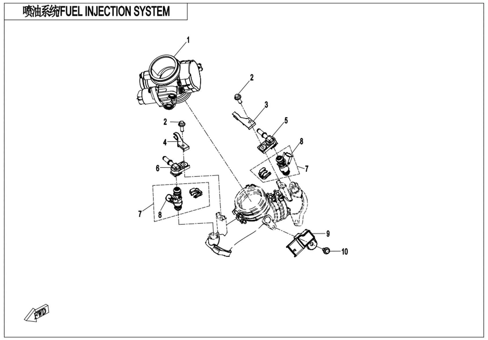 F15-3-A - FUEL INJECTION SYSTEM-NO FUEL VAPORIZATION SYSTEM