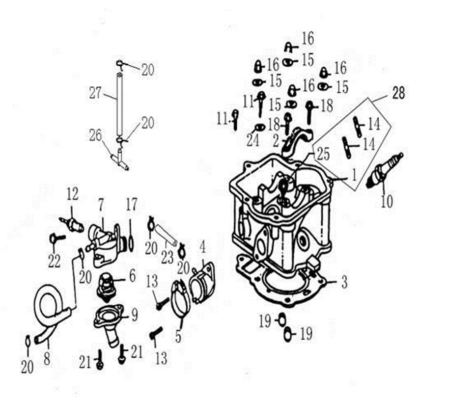 E05 - CYLINDER HEAD ASSY