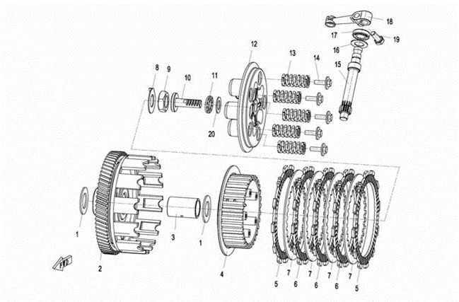 E12 - CLUTCH ASSY
