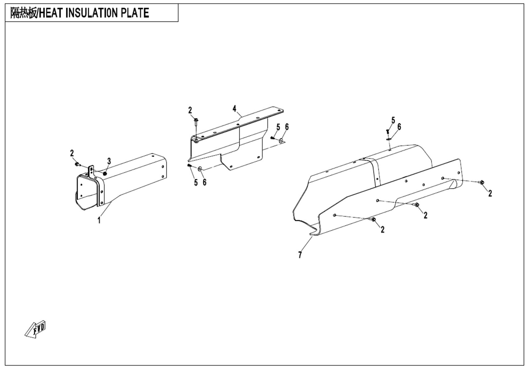 F02-2-V2 - HEAT INSULATION PLATE
