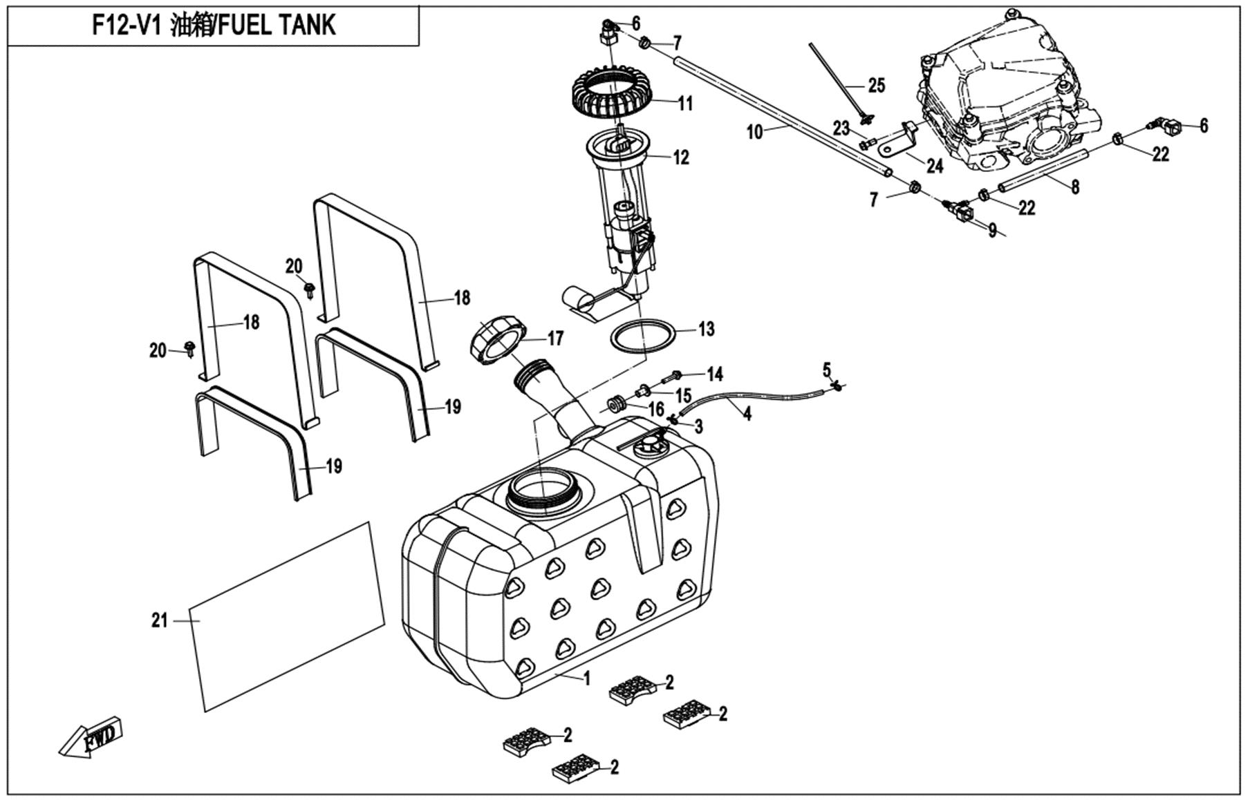 F12-V1 - FUEL TANK