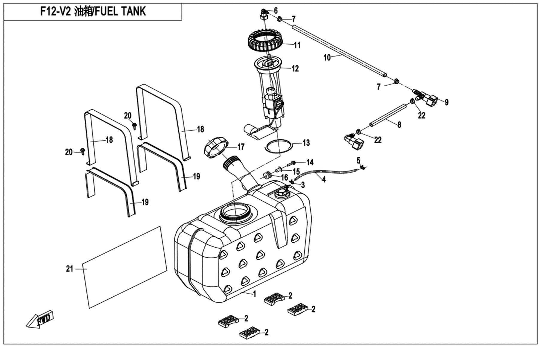 F12-V2 - FUEL TANK