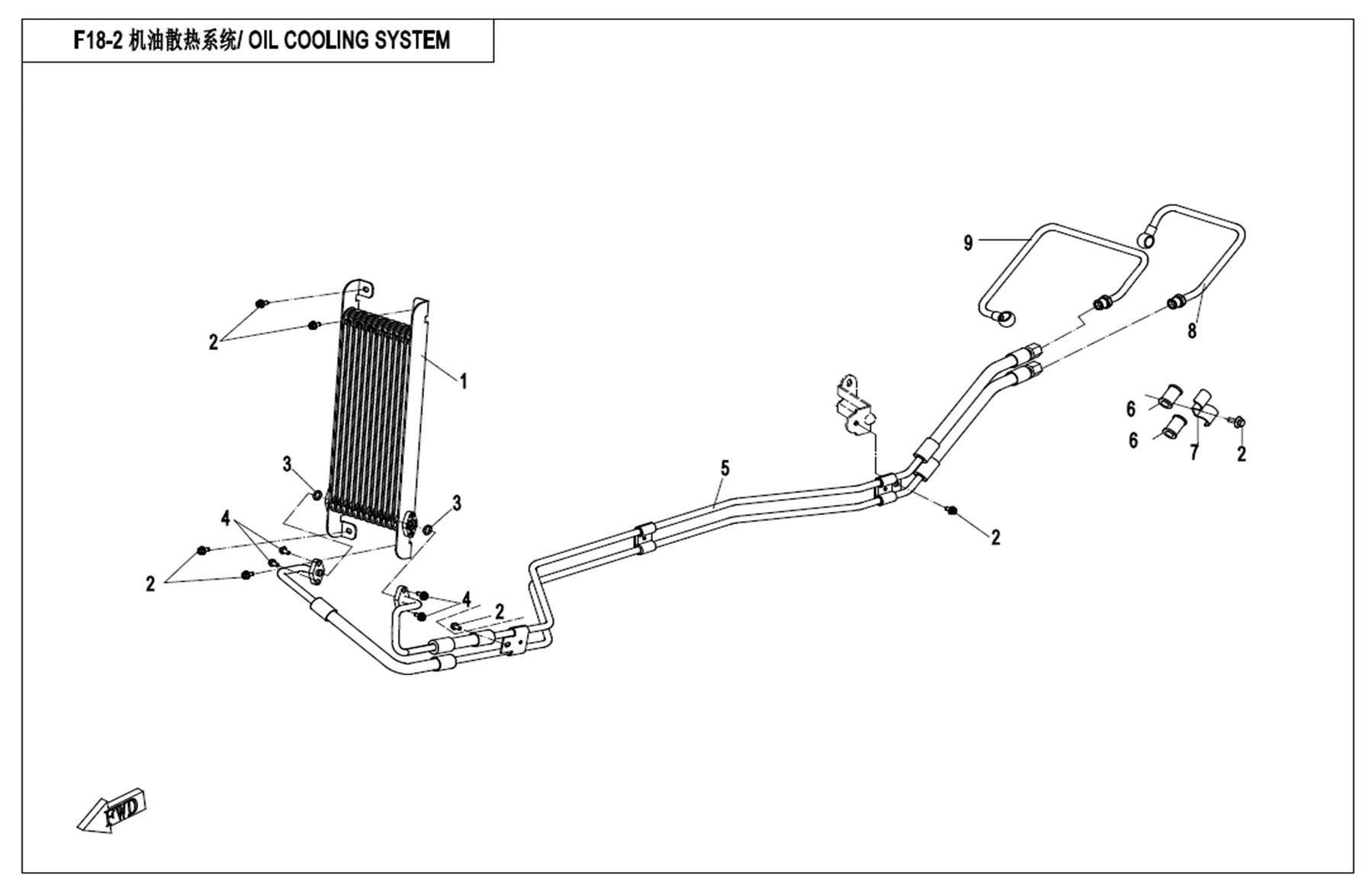 F18-2 - OIL COOLING SYSTEM