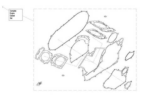 E29 - ENGINE GASKET SET