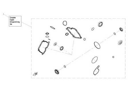 E30 - ENGINE OIL SEAL &O-RING