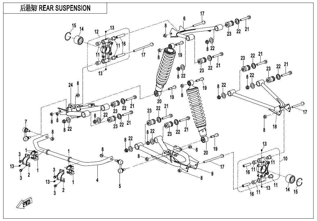 F06-V4 - REAR SUSPENSION