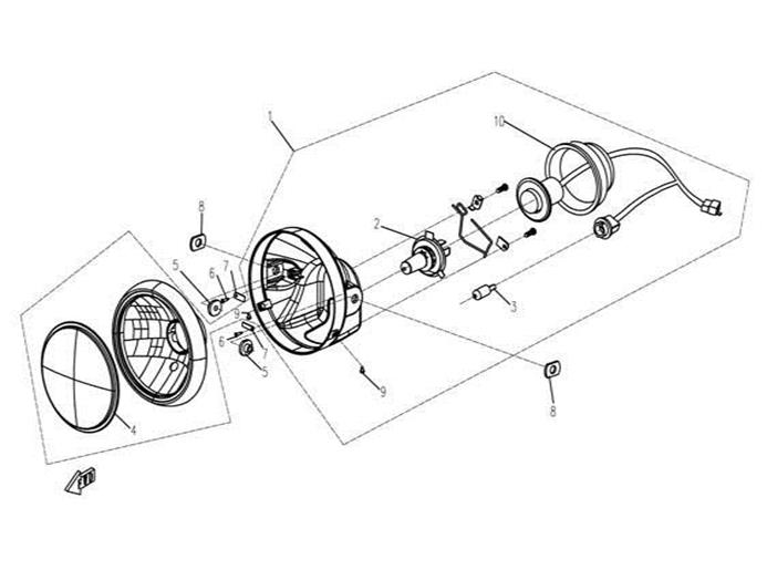 F23 - HEADLIGHT